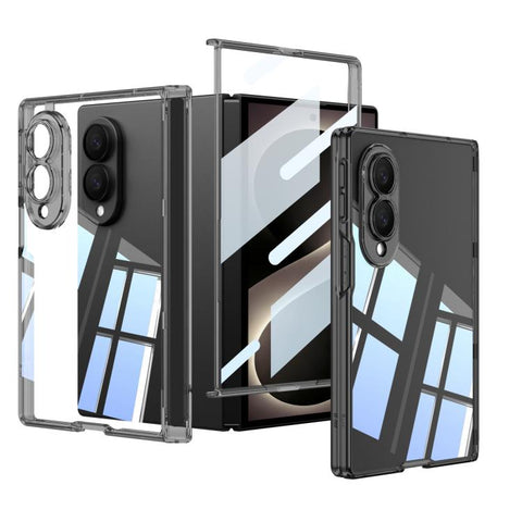 GKK Integrated Magnetic Folding Transparent Phone Case, For Galaxy Z Fold8 5G, For Galaxy Z Flip8 5G, For Samsung Galaxy Z Fold7 5G
