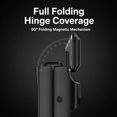 GKK Integrated Magnetic Folding Hinge Adjust Gear Phone Case with Pen Slots & Stylus, For Galaxy Z Fold8 Ultra 5G, For Samsung Galaxy Z Fold7 5G