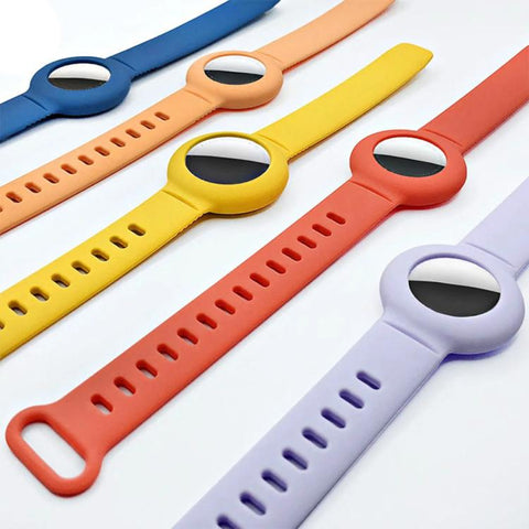 xDfind Breathable Silicone Band Style Anti-lost Tracker Protective Cover, For AirTag 2nd Gen / AirTag 1st Gen