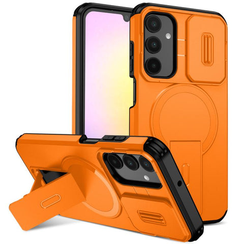 Sliding Camshield MagSafe Holder Phone Case, For Samsung Galaxy A55 5G, For Samsung Galaxy A35 5G, For Samsung Galaxy A25 5G