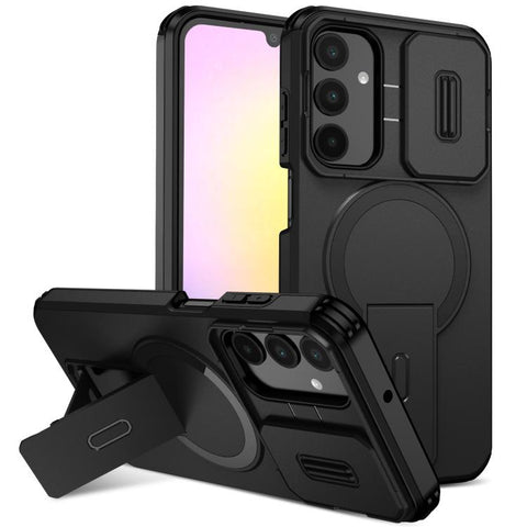 Sliding Camshield MagSafe Holder Phone Case, For Samsung Galaxy A55 5G, For Samsung Galaxy A35 5G, For Samsung Galaxy A25 5G
