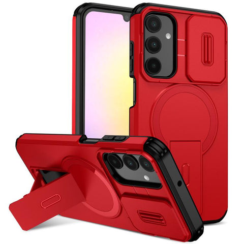 Sliding Camshield MagSafe Holder Phone Case, For Samsung Galaxy A55 5G, For Samsung Galaxy A35 5G, For Samsung Galaxy A25 5G