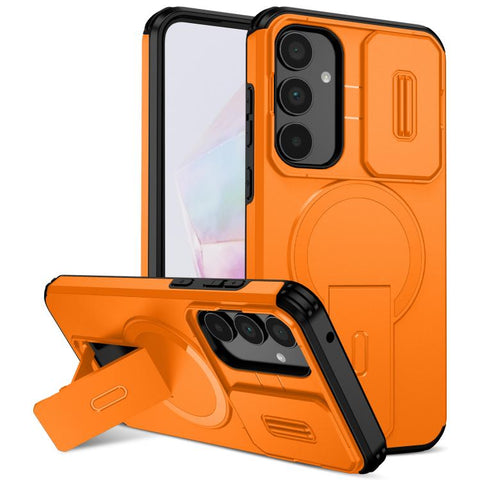 Sliding Camshield MagSafe Holder Phone Case, For Samsung Galaxy A55 5G, For Samsung Galaxy A35 5G, For Samsung Galaxy A25 5G