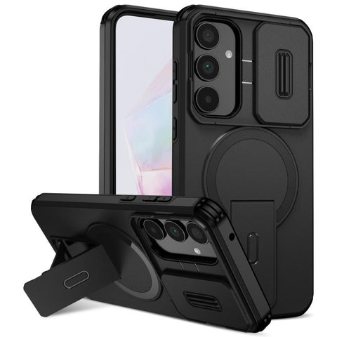 Sliding Camshield MagSafe Holder Phone Case, For Samsung Galaxy A55 5G, For Samsung Galaxy A35 5G, For Samsung Galaxy A25 5G