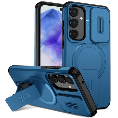 Sliding Camshield MagSafe Holder Phone Case, For Samsung Galaxy A55 5G, For Samsung Galaxy A35 5G, For Samsung Galaxy A25 5G