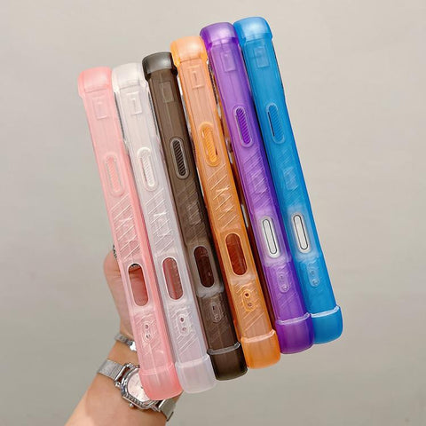 Transparent Matte TPU Hybrid PC 3-in-1 MagSafe Phone Case, For iPhone 18 Pro / 17 Pro, For iPhone 18 Pro Max / 17 Pro Max, For iPhone 17, For iPhone Air, For iPhone 16 Pro Max, For iPhone 16 Pro, For iPhone 16 Plus, For iPhone 16
