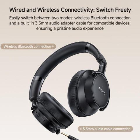Yesido EP12 Over-Ear Wireless Bluetooth Headphones, EP12