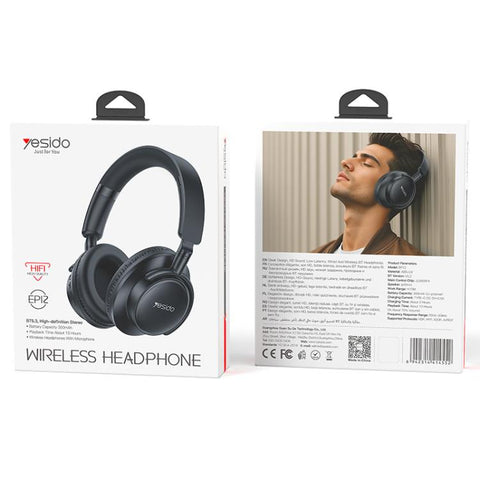 Yesido EP12 Over-Ear Wireless Bluetooth Headphones, EP12