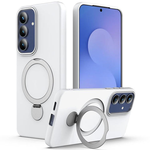 Gen1.5 Pivot Ring Holder TPU Hybrid PC Phone Case, For Galaxy S26 FE 5G, For Samsung Galaxy S26+ 5G, For Samsung Galaxy S26 Ultra 5G, For Samsung Galaxy S26 5G, For Samsung Galaxy S25 FE 5G, For Samsung Galaxy S25 Edge 5G, For Samsung Galaxy S24 / S25 ...