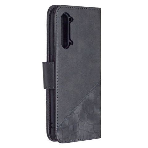 Matching Color Crocodile Texture Horizontal Flip PU Leather Case with Wallet & Holder & Card Slots, For OPPO Find X2 Lite, For Samsung Galaxy A42 5G
