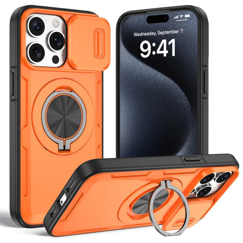 Camshield Rotation Holder MagSafe Phone Case, For iPhone 15 Pro Max, For iPhone 15 Pro, For iPhone 15 Plus, For iPhone 15, For iPhone 14 Plus, For iPhone 14 / 13, For iPhone 14 Pro, For iPhone 14 Pro Max
