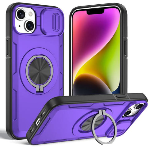 Camshield Rotation Holder MagSafe Phone Case, For iPhone 15 Pro Max, For iPhone 15 Pro, For iPhone 15 Plus, For iPhone 15, For iPhone 14 Plus, For iPhone 14 / 13, For iPhone 14 Pro, For iPhone 14 Pro Max