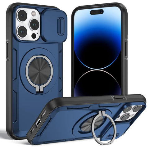 Camshield Rotation Holder MagSafe Phone Case, For iPhone 15 Pro Max, For iPhone 15 Pro, For iPhone 15 Plus, For iPhone 15, For iPhone 14 Plus, For iPhone 14 / 13, For iPhone 14 Pro, For iPhone 14 Pro Max
