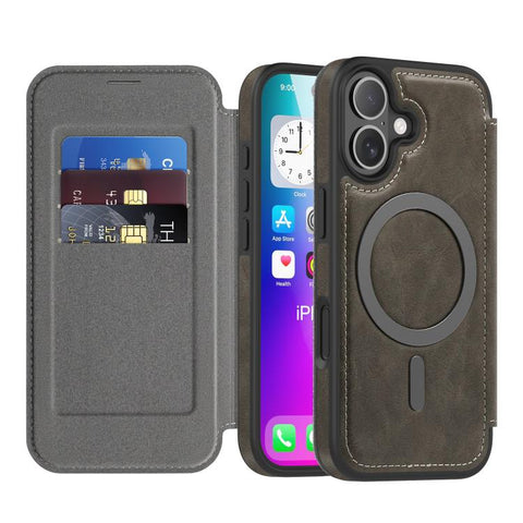Linton MagSafe Leather Phone Case, For iPhone 18 Pro / 17 Pro, For iPhone 18 Pro Max / 17 Pro Max, For iPhone 17, For iPhone Air