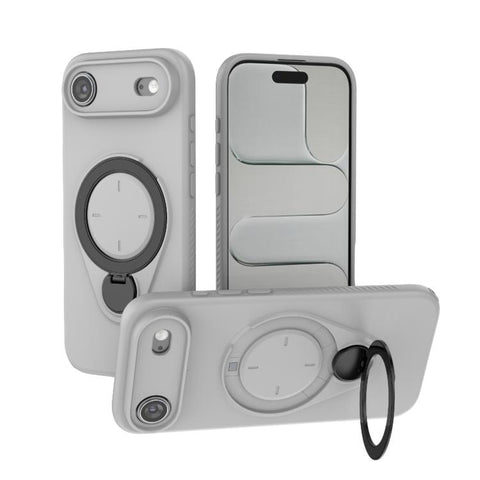 Ring Shield MagSafe TPU Phone Case with 360 Degree Rotating Holder, For iPhone 18 Pro / 17 Pro, For iPhone 18 Pro Max / 17 Pro Max, For iPhone 17, For iPhone Air, For iPhone 16 Pro Max, For iPhone 16 Pro, For iPhone 16 Plus, For iPhone 16