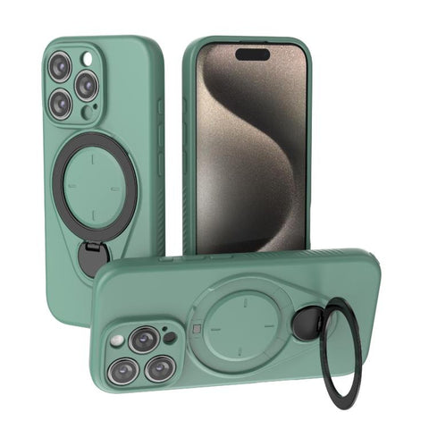 Ring Shield MagSafe TPU Phone Case with 360 Degree Rotating Holder, For iPhone 18 Pro / 17 Pro, For iPhone 18 Pro Max / 17 Pro Max, For iPhone 17, For iPhone Air, For iPhone 16 Pro Max, For iPhone 16 Pro, For iPhone 16 Plus, For iPhone 16