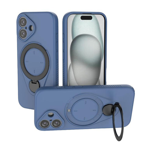 Ring Shield MagSafe TPU Phone Case with 360 Degree Rotating Holder, For iPhone 18 Pro / 17 Pro, For iPhone 18 Pro Max / 17 Pro Max, For iPhone 17, For iPhone Air, For iPhone 16 Pro Max, For iPhone 16 Pro, For iPhone 16 Plus, For iPhone 16