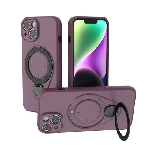 Ring Shield MagSafe TPU Phone Case with 360 Degree Rotating Holder, For iPhone 15 Pro Max, For iPhone 15 Pro, For iPhone 15, For iPhone 14 / 13, For iPhone 14 Pro, For iPhone 14 Pro Max, For iPhone 13 Pro Max, For iPhone 13 Pro