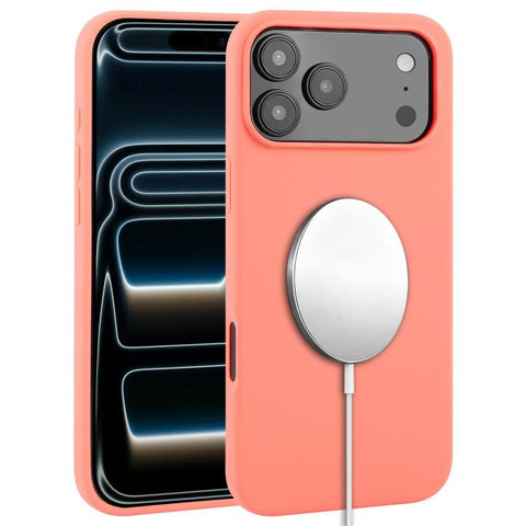Liquid Silicone Full Coverage MagSafe Phone Case, For iPhone 18 Pro / 17 Pro, For iPhone 18 Pro Max / 17 Pro Max, For iPhone 17e / 16e, For iPhone 17, For iPhone Air