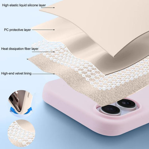 Liquid Silicone Full Coverage MagSafe Phone Case, For iPhone 18 Pro / 17 Pro, For iPhone 18 Pro Max / 17 Pro Max, For iPhone 17e / 16e, For iPhone 17, For iPhone Air