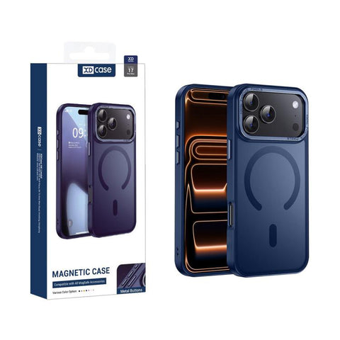 XDcase Metal Lens Frame Skin Feel Magnetic Phone Case, For iPhone 18 Pro, For iPhone 18 Pro Max, For iPhone 17 Pro Max, For iPhone 17 Pro, For iPhone 17