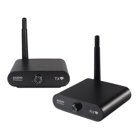 AU2410R2 2.4G Wireless Audio Transmitter, 1 Transmitter + 2 Receivers