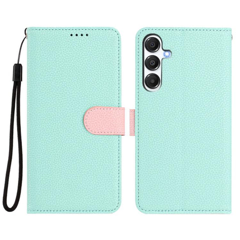 Detachable Litchi Texture Magnetic Vegan Leather Phone Case, For Samsung Galaxy M35 5G, For Samsung Galaxy C55 / M55, For Samsung Galaxy F15 / M15, For Samsung Galaxy F34 / M34, For Samsung Galaxy F54 / M54, For Samsung Galaxy M14 5G
