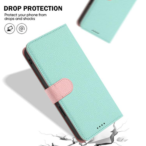 Detachable Litchi Texture Magnetic Vegan Leather Phone Case, For Samsung Galaxy M35 5G, For Samsung Galaxy C55 / M55, For Samsung Galaxy F15 / M15, For Samsung Galaxy F34 / M34, For Samsung Galaxy F54 / M54, For Samsung Galaxy M14 5G