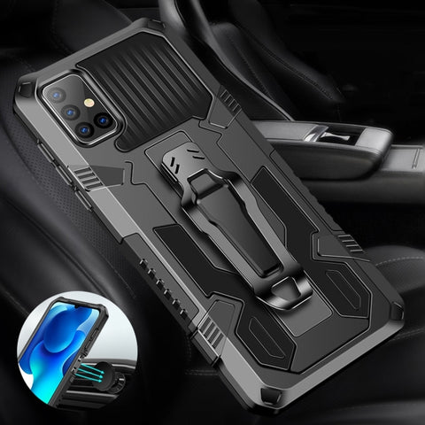 Machine Armor Warrior Shockproof PC + TPU Protective Case, For Samsung Galaxy A51 5G, For Samsung Galaxy M31s