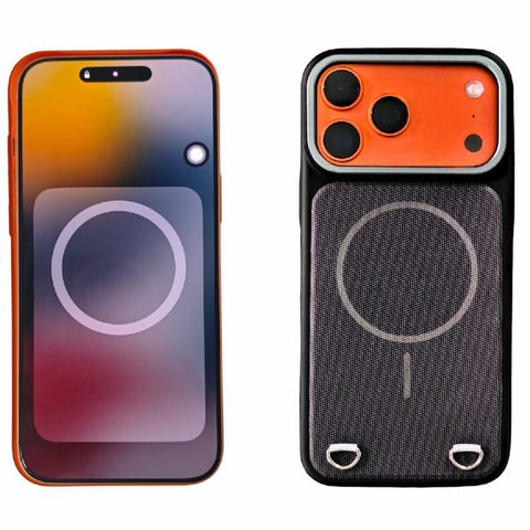 Skin Feel PC + Technology Cloth Magnetic Phone Case, For iPhone 18 Pro / 17 Pro, For iPhone 18 Pro Max / 17 Pro Max
