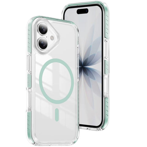 Crystal Shield Clear Magnetic Acrylic Hybrid TPU Phone Case, For iPhone 18 Pro, For iPhone 18 Pro Max, For iPhone 17 Pro Max, For iPhone 17 Pro, For iPhone 17
