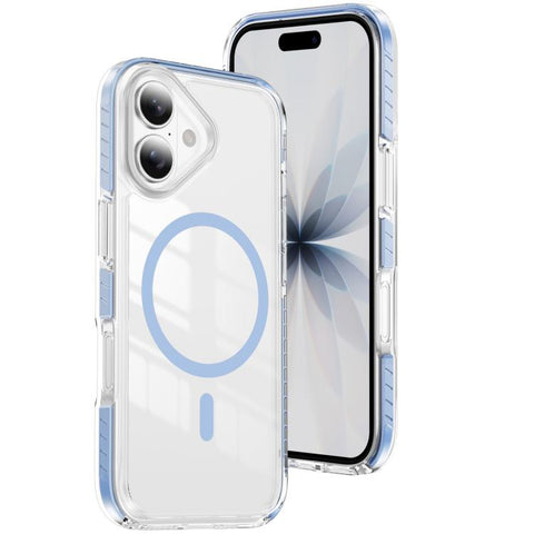 Crystal Shield Clear Magnetic Acrylic Hybrid TPU Phone Case, For iPhone 18 Pro, For iPhone 18 Pro Max, For iPhone 17 Pro Max, For iPhone 17 Pro, For iPhone 17