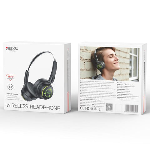 Yesido EP15 Over-Ear Wireless Bluetooth Headphones, EP15
