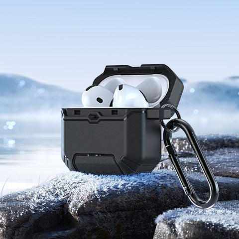 DUX DUCIS PECS Series Crab-tail Design Non-slip Shockproof Earphones Case, For AirPods 4/AirPods 5, For AirPods Pro 3, For AirPods Pro 2