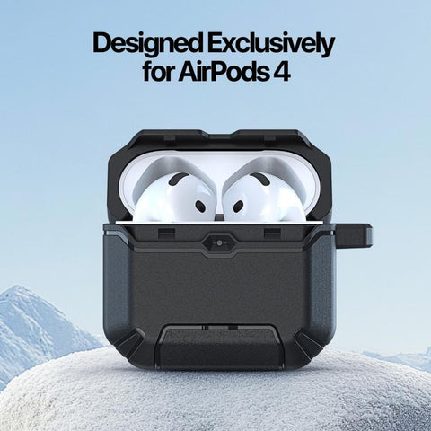 DUX DUCIS PECS Series Crab-tail Design Non-slip Shockproof Earphones Case, For AirPods 4/AirPods 5, For AirPods Pro 3, For AirPods Pro 2
