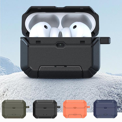 DUX DUCIS PECS Series Crab-tail Design Non-slip Shockproof Earphones Case, For AirPods 4/AirPods 5, For AirPods Pro 3, For AirPods Pro 2