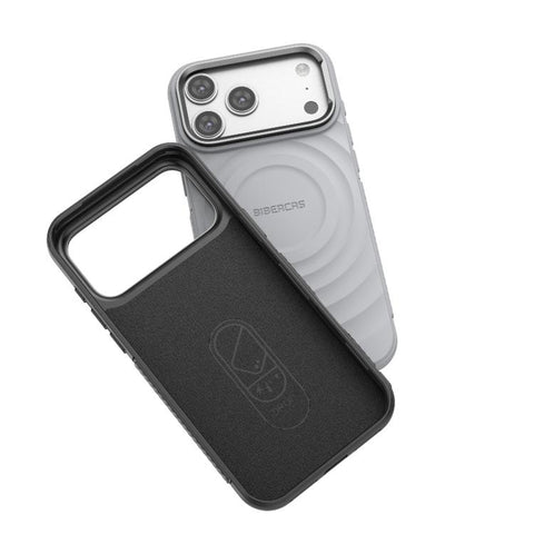 BIBERCAS Wave Texture Magnetic TPU Phone Case, For iPhone 18 Pro Max/17 Pro Max