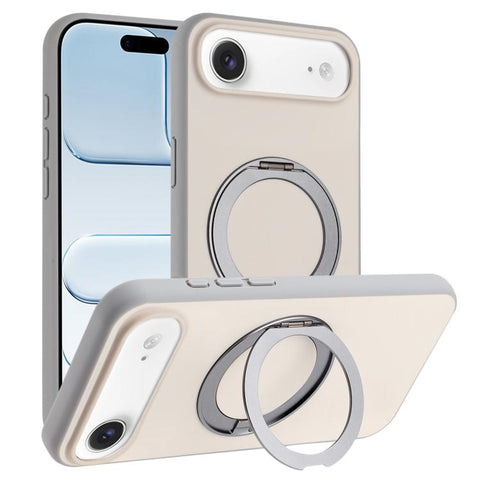 Skin Feel Frosted 360 Degree Rotation Holder Magnetic Phone Case, For iPhone 18 Pro / 17 Pro, For iPhone 18 Pro Max / 17 Pro Max, For iPhone 17, For iPhone Air, For iPhone 16 Pro Max, For iPhone 16 Pro, For iPhone 16, For iPhone 15 Pro Max             ...