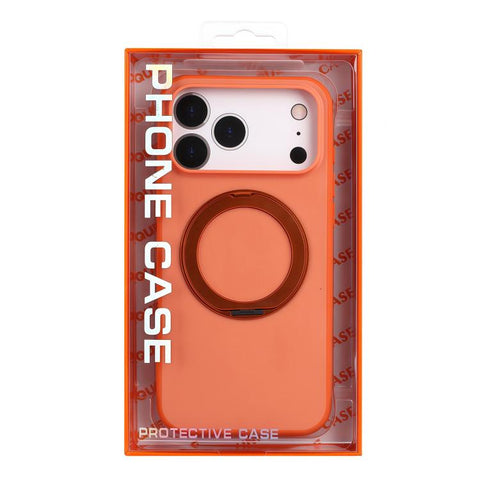 Skin Feel Frosted 360 Degree Rotation Holder Magnetic Phone Case, For iPhone 18 Pro / 17 Pro, For iPhone 18 Pro Max / 17 Pro Max, For iPhone 17, For iPhone Air, For iPhone 16 Pro Max, For iPhone 16 Pro, For iPhone 16, For iPhone 15 Pro Max             ...