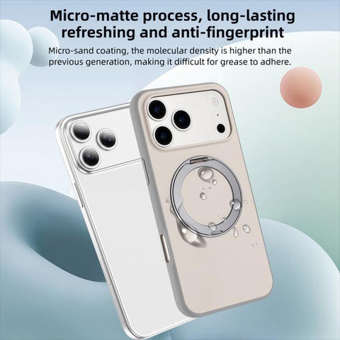 Skin Feel Frosted 360 Degree Rotation Holder Magnetic Phone Case, For iPhone 15 Plus, For iPhone 15, For iPhone 14
