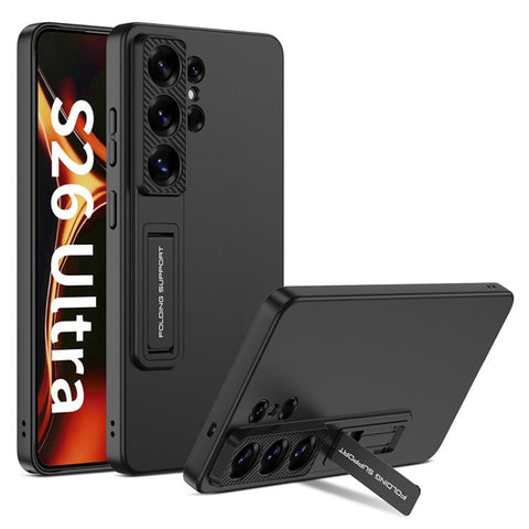 GKK Ultra-thin Full Coverage Phone Case with Holder, For Samsung Galaxy S26 Ultra 5G
