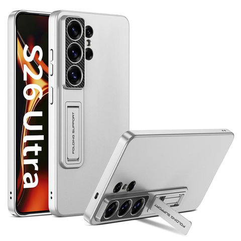 GKK Ultra-thin Full Coverage Phone Case with Holder, For Samsung Galaxy S26 Ultra 5G