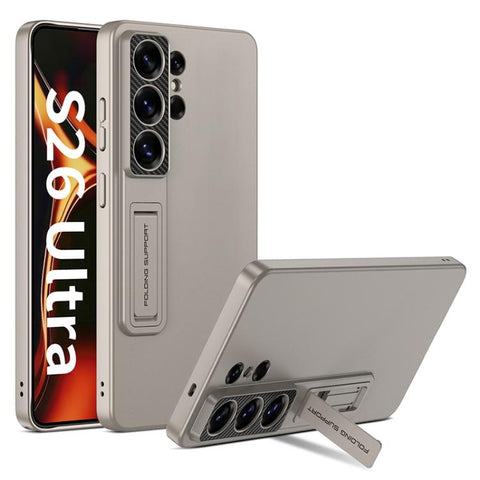 GKK Ultra-thin Full Coverage Phone Case with Holder, For Samsung Galaxy S26 Ultra 5G