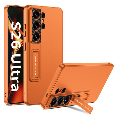 GKK Ultra-thin Full Coverage Phone Case with Holder, For Samsung Galaxy S26 Ultra 5G