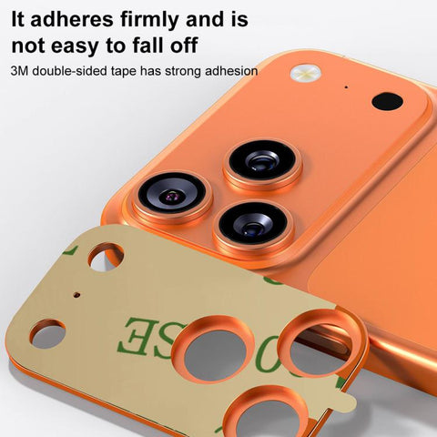 XDcase Metal Flat & Hollow Camera Lens Protector, For iPhone 17