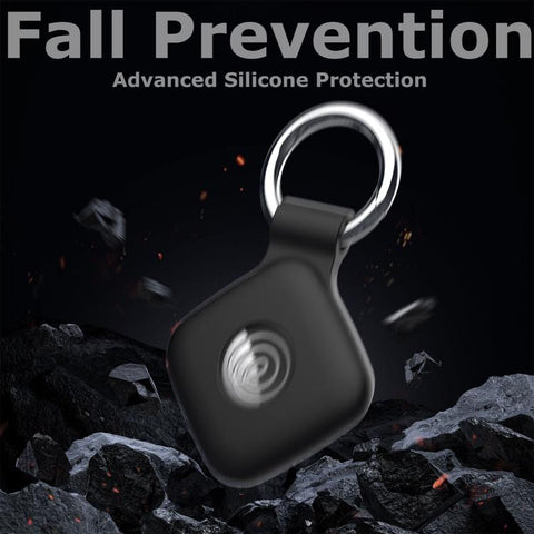 xDfind Anti-Loss Device Silicone Protective Cover With Keyring, For Tile Mate