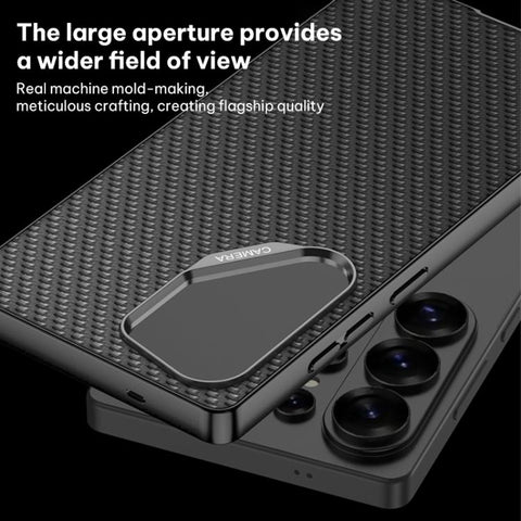 GKK Large Camera Hole Metal Paint Skin Feel Vegan Leather Phone Case, Without Pen, For Samsung Galaxy S26 Ultra 5G