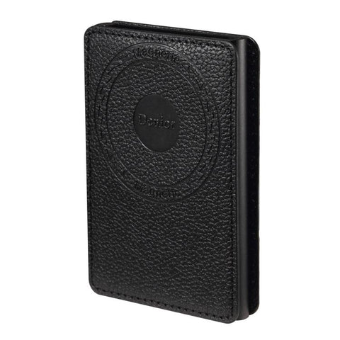 Denior V25 Litchi Texture Magnetic Wallet PU Leather Card Holder Bag