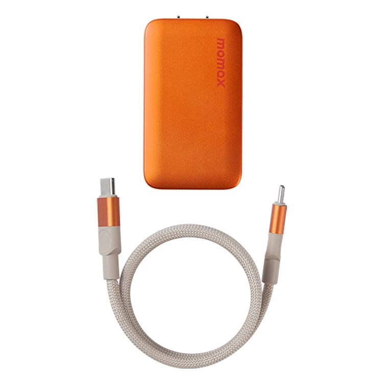 MOMAX UM79 1-Charge Ultra 45W 2-Port GaN Silm Fast Charger Kit, US Plug