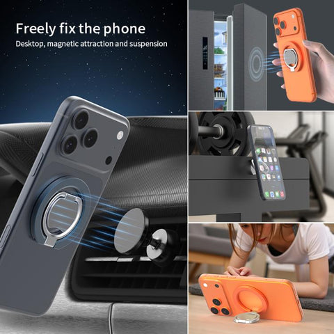 Folding Double-sided Magnetic Ring Phone Holder, Magnetic 20th Generation Phone Holder